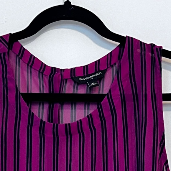 Striped Tunic Shirt with slits - Picture 5 of 6